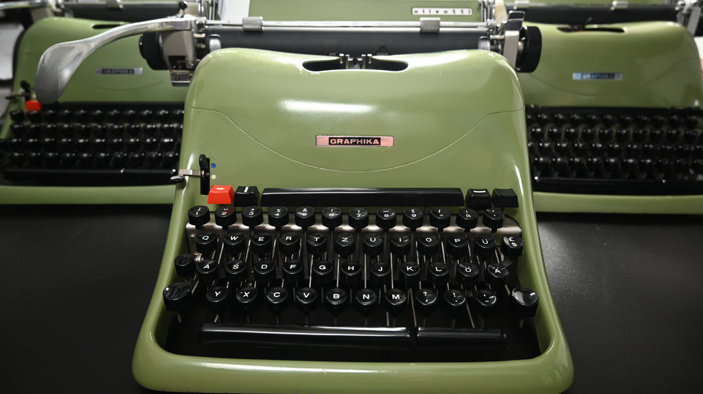 The rare Olivetti Graphika Typewriter: All you need to know.