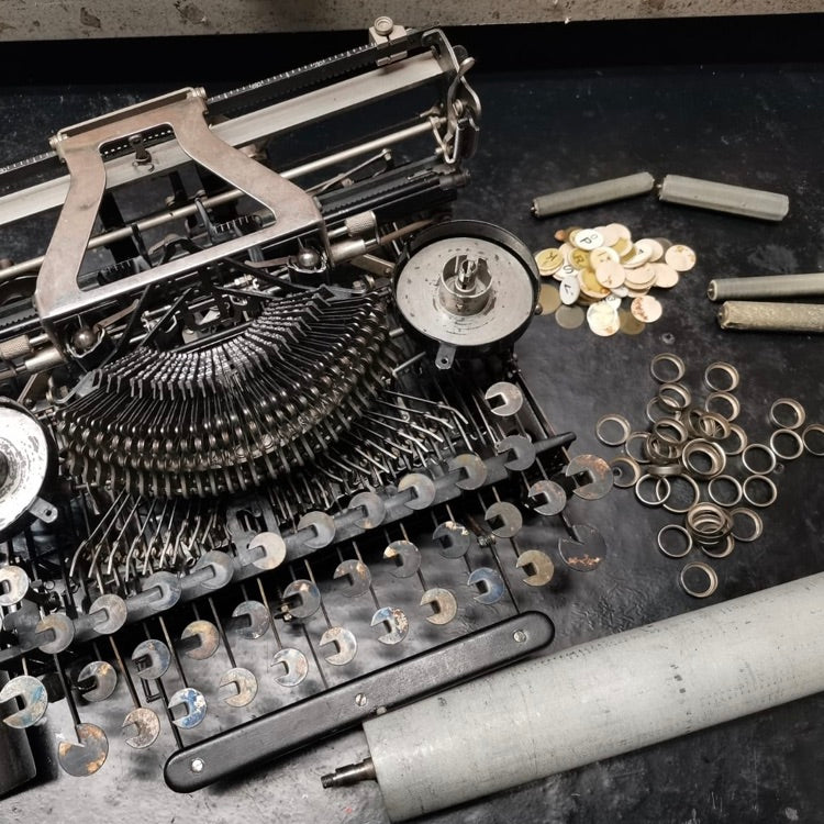 What is the cost to restore, repair, or service a typewriter?
