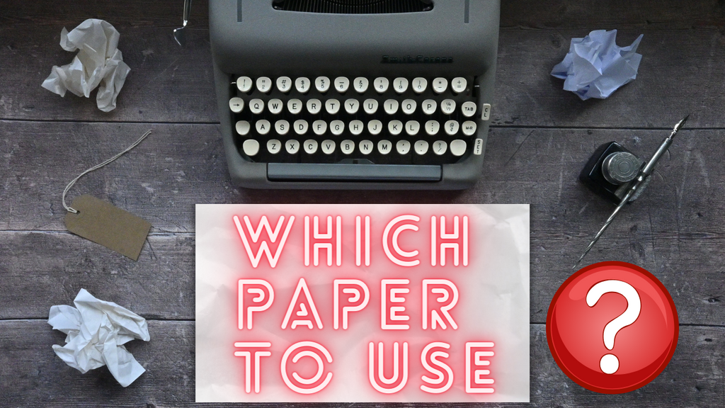 What paper should I use for a typewriter?