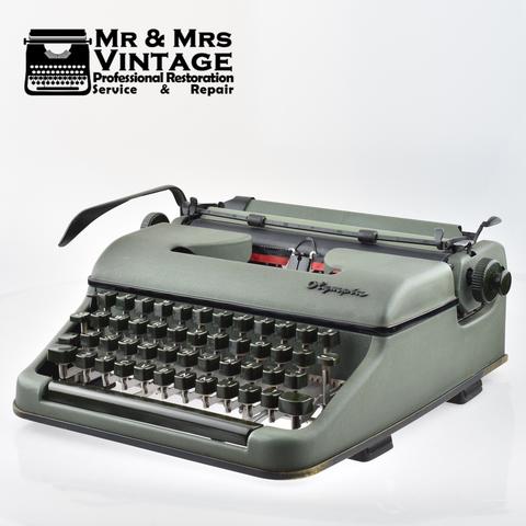 Rare Olympia Military Typewriter (Pro Robust)