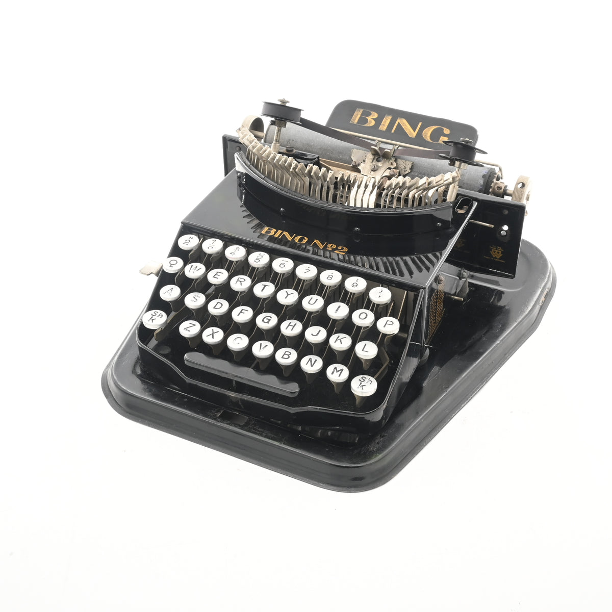 1920s Bing #2 Typewriter – Mr & Mrs Vintage Typewriters ltd