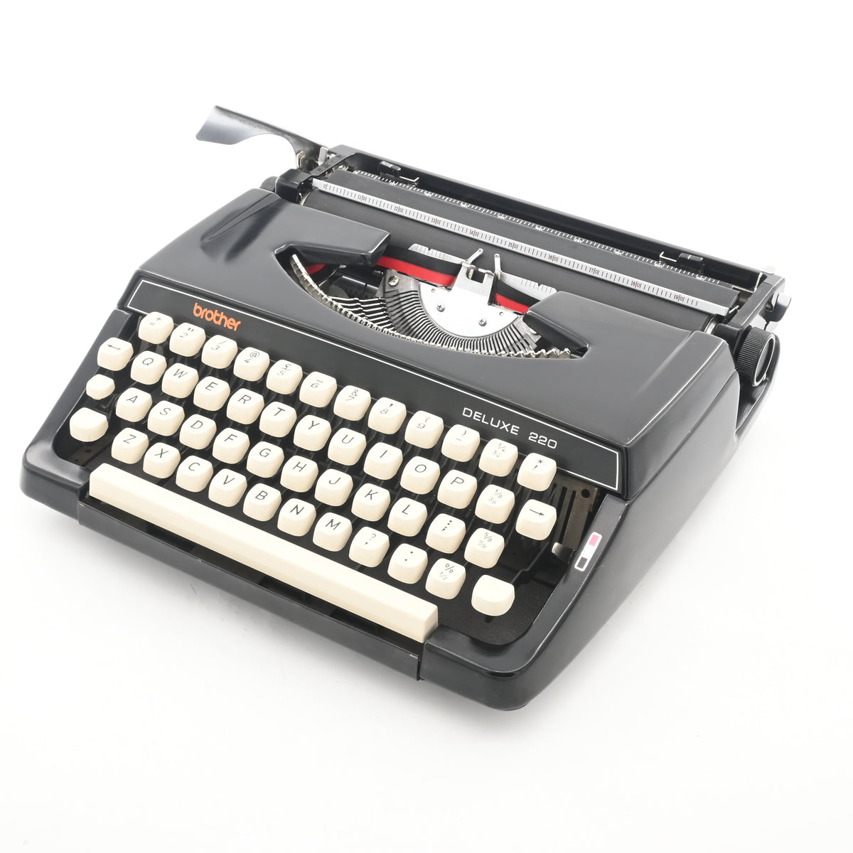 2-Pack Brother Deluxe 800 Typewriter Ribbons – Red/Black, Nylon, Made In UK