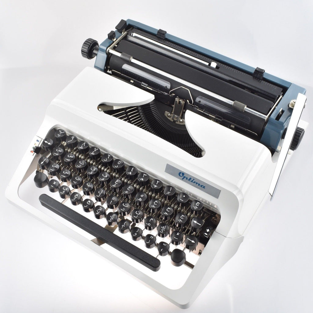 Optima Typewriter Arabic Farsi فارسية عربية 