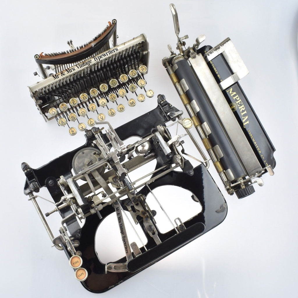 Imperial Model D Typewriter - Dismantled Imperial Model D Typewriter 