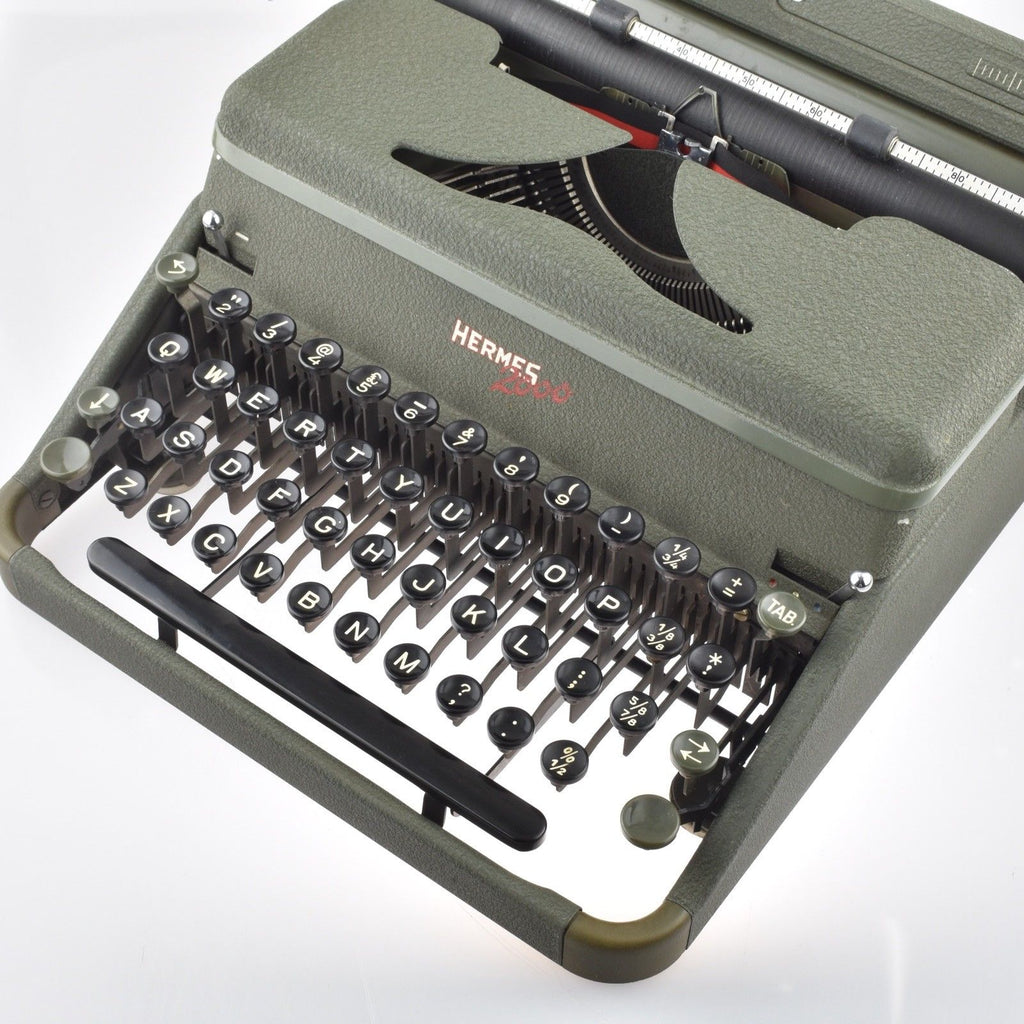 Restored Serviced Working Hermes 2000 Typewriter