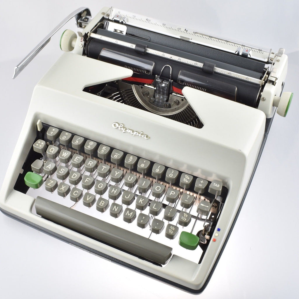 Restored Serviced Working Olympia SM8 Typewriter