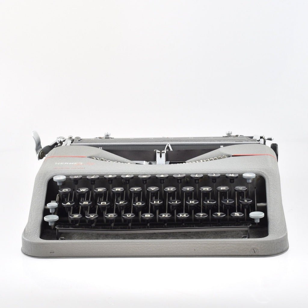 Professionally Serviced Working  Hermes Baby Typewriter