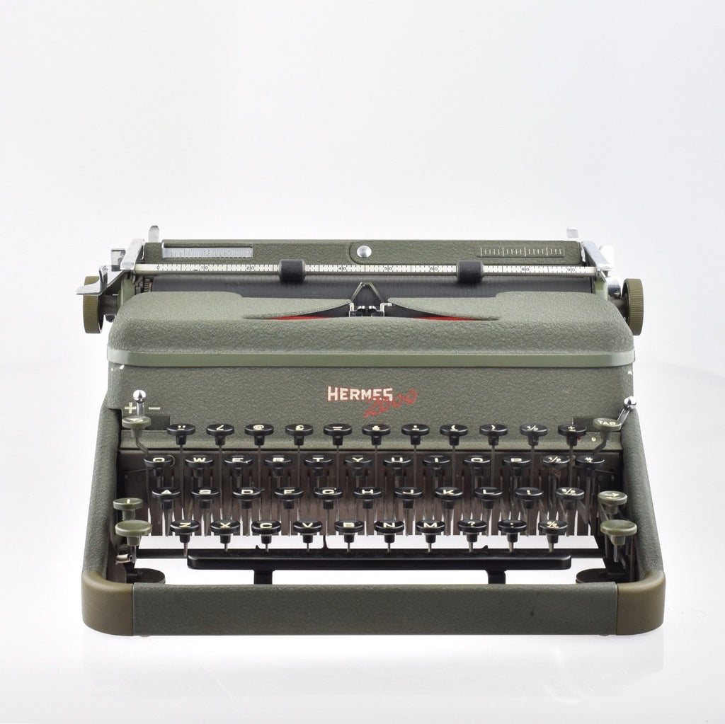 Restored Serviced Working Hermes 2000 Typewriter