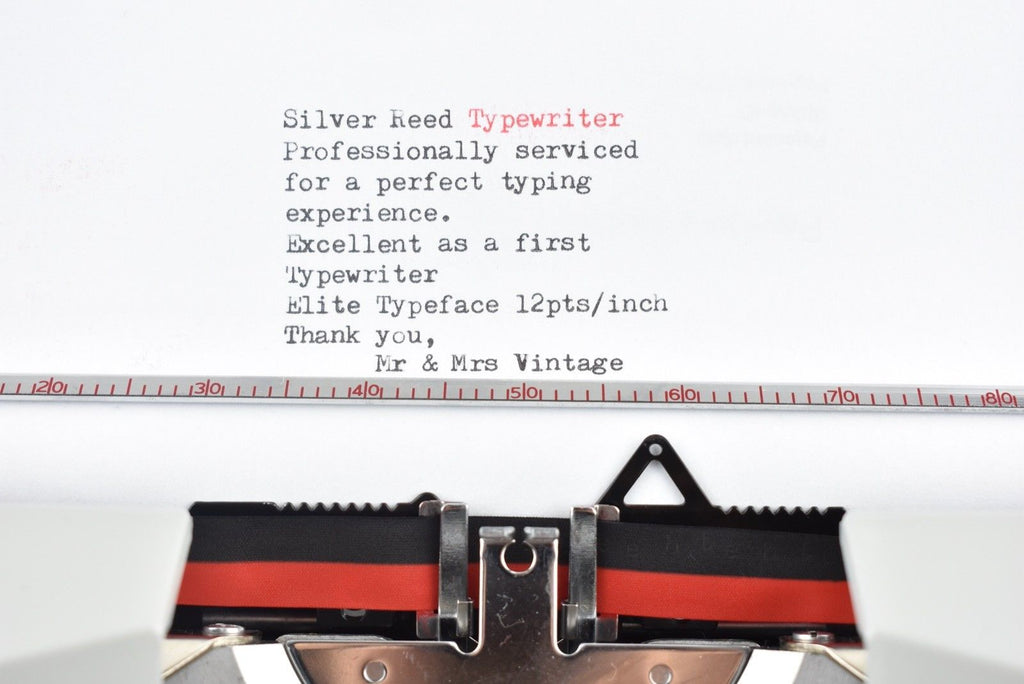 Silver Reed SR100 Typewriter 