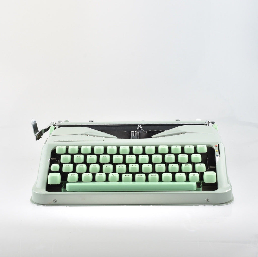 Professionally Serviced Working  Baby Hermes Typewriter