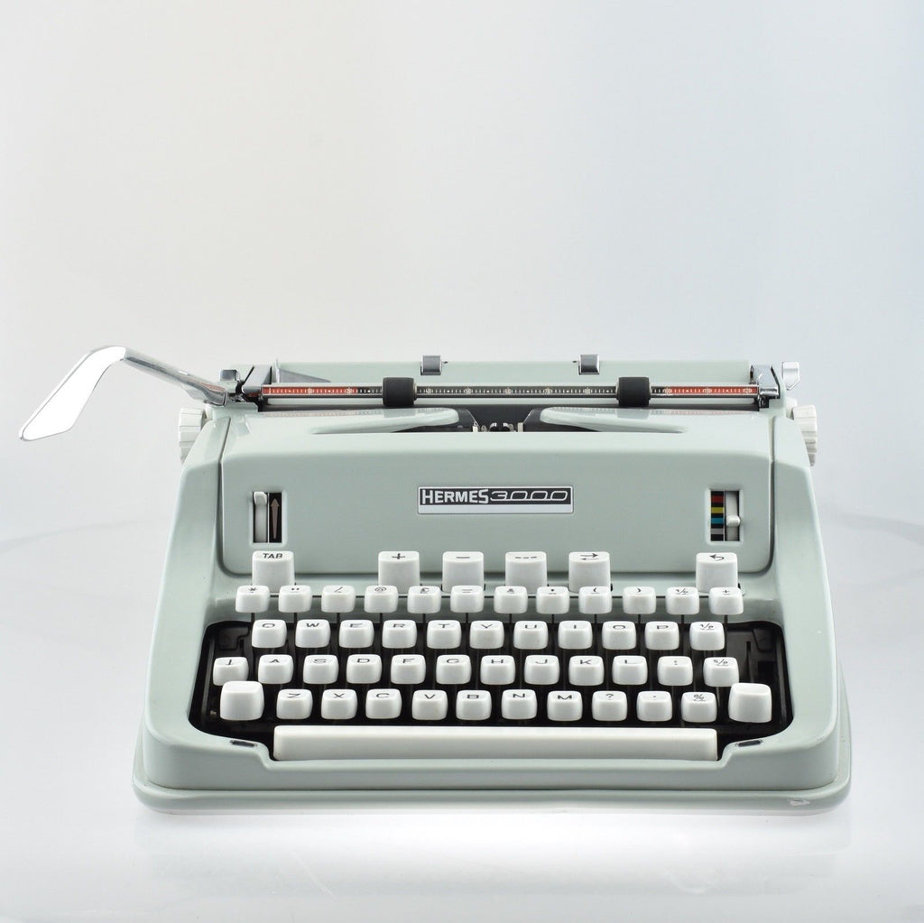 Professionally Serviced Working Hermes 3000 Typewriter