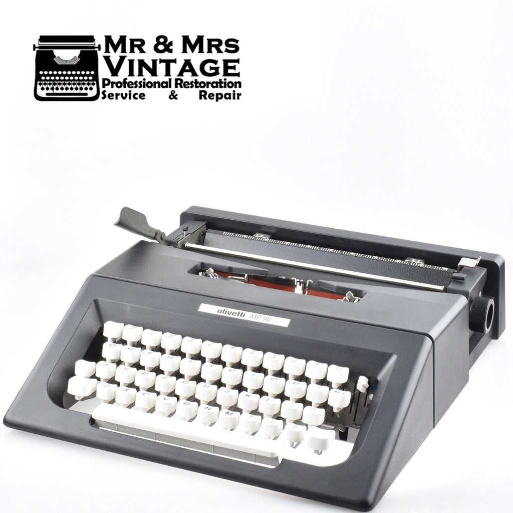 Professionally Serviced Working Olivetti MP 90 Typewriter