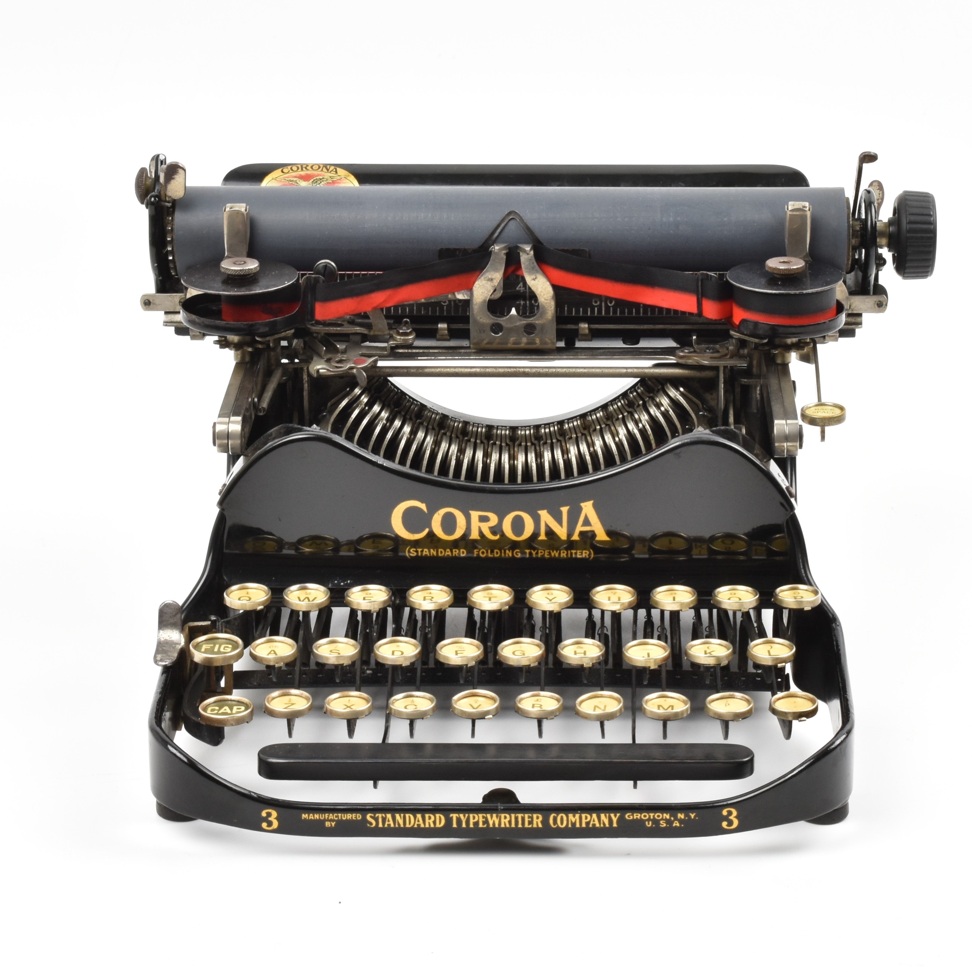 Tangle Typewriter Typewriter | Corona 3 Crackle Folding Typewriter | UK & Worldwide ...