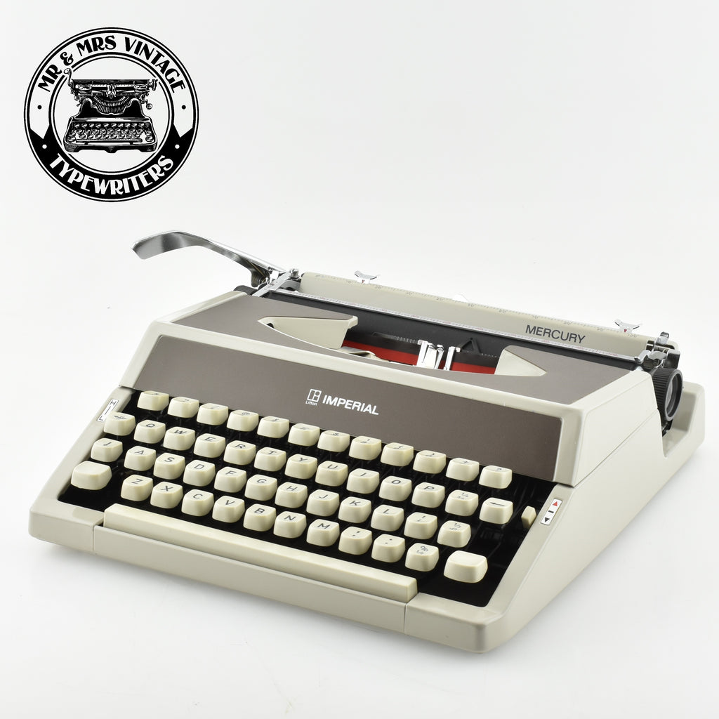 Imperial Litton Mercury Typewriter