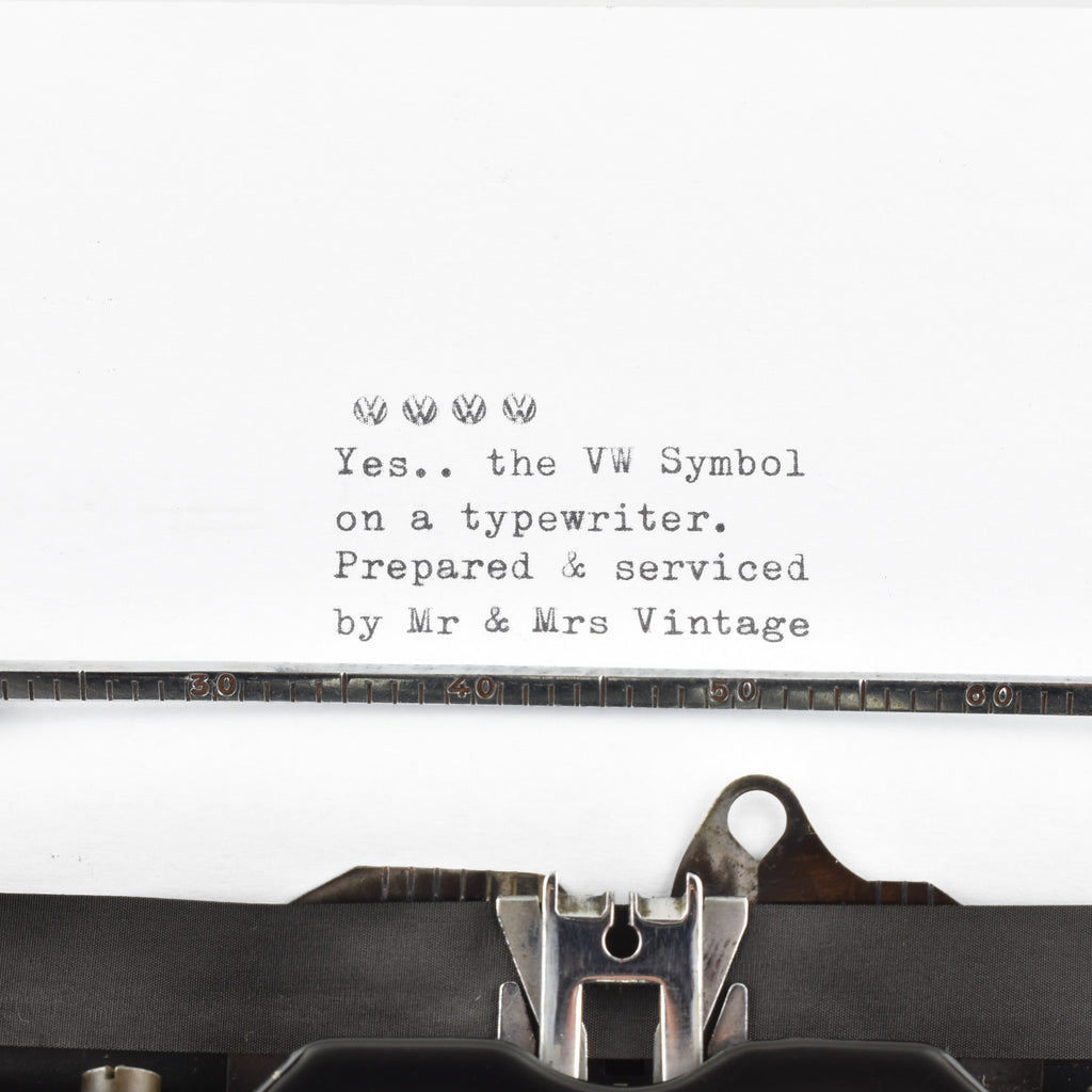 Olivetti ICO Typewriter VW