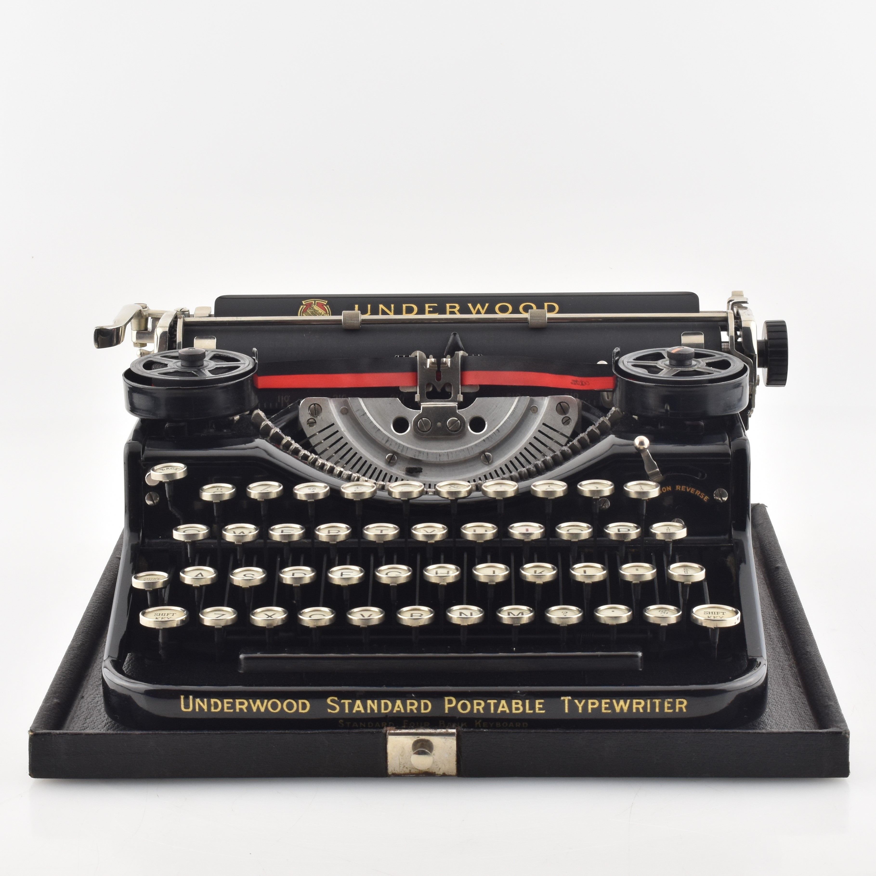 Underwood Standard Portable 4 Bank Typewriter – Mr & Mrs Vintage 