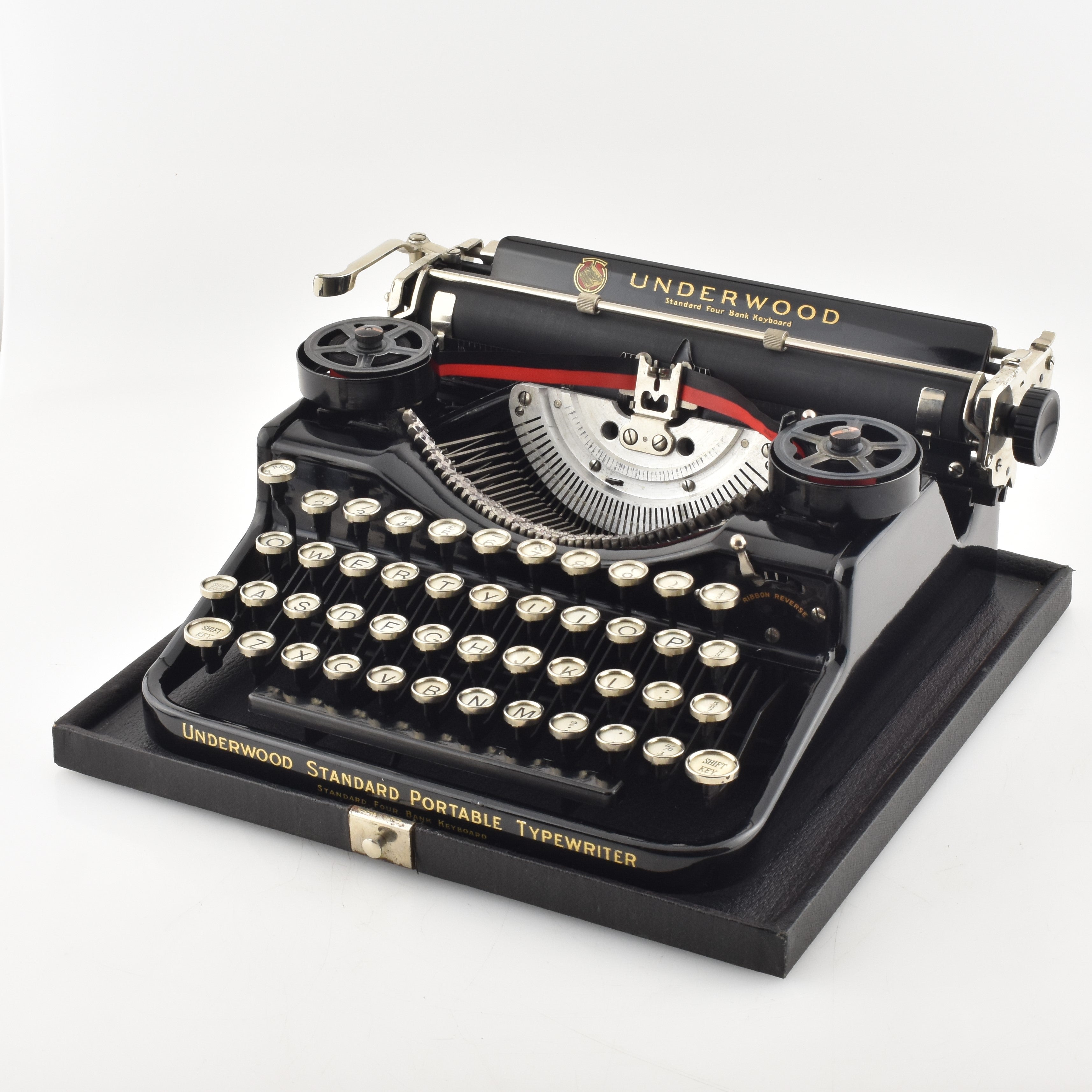 Underwood Standard Portable 4 Bank Typewriter – Mr & Mrs Vintage 