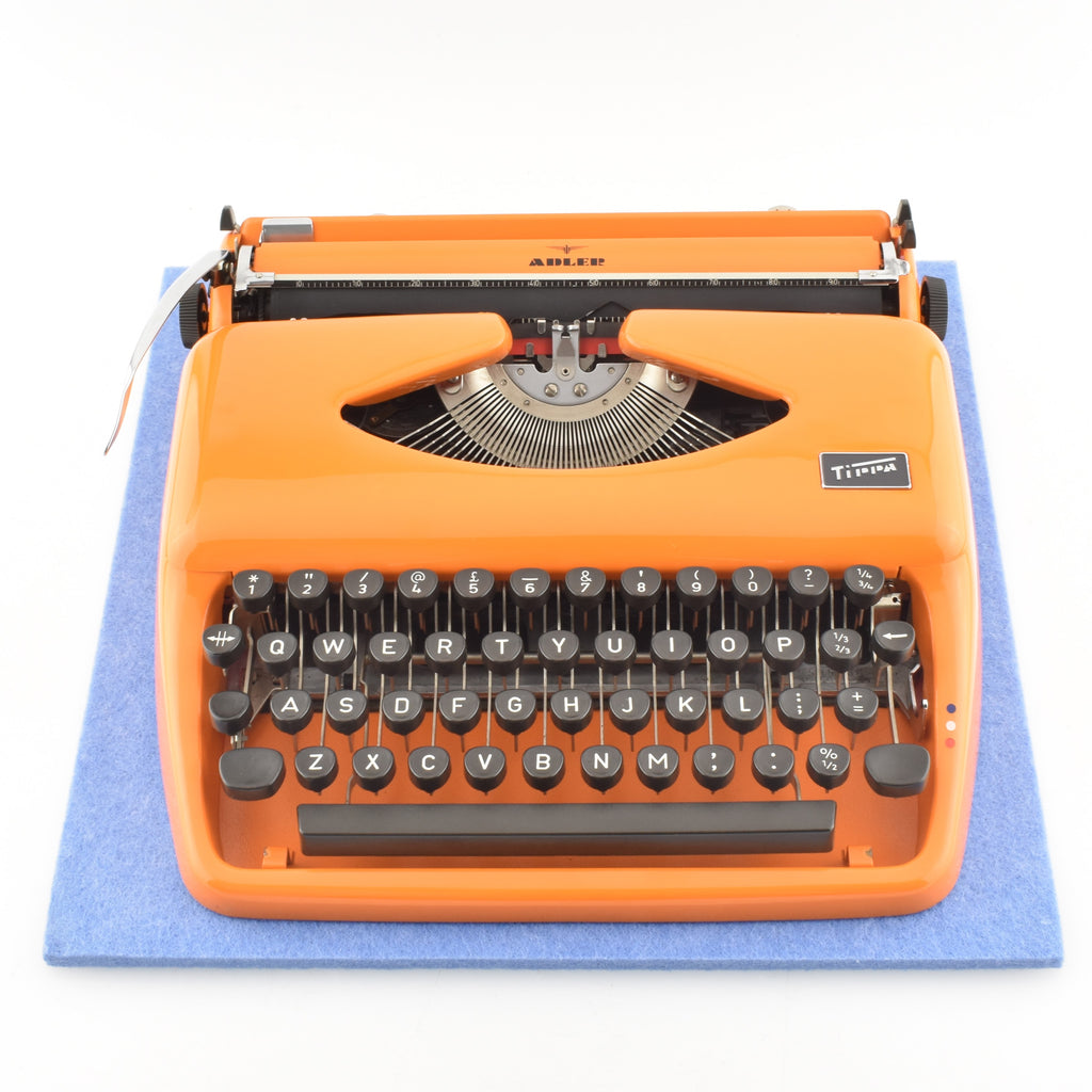Typewriter pad mat 