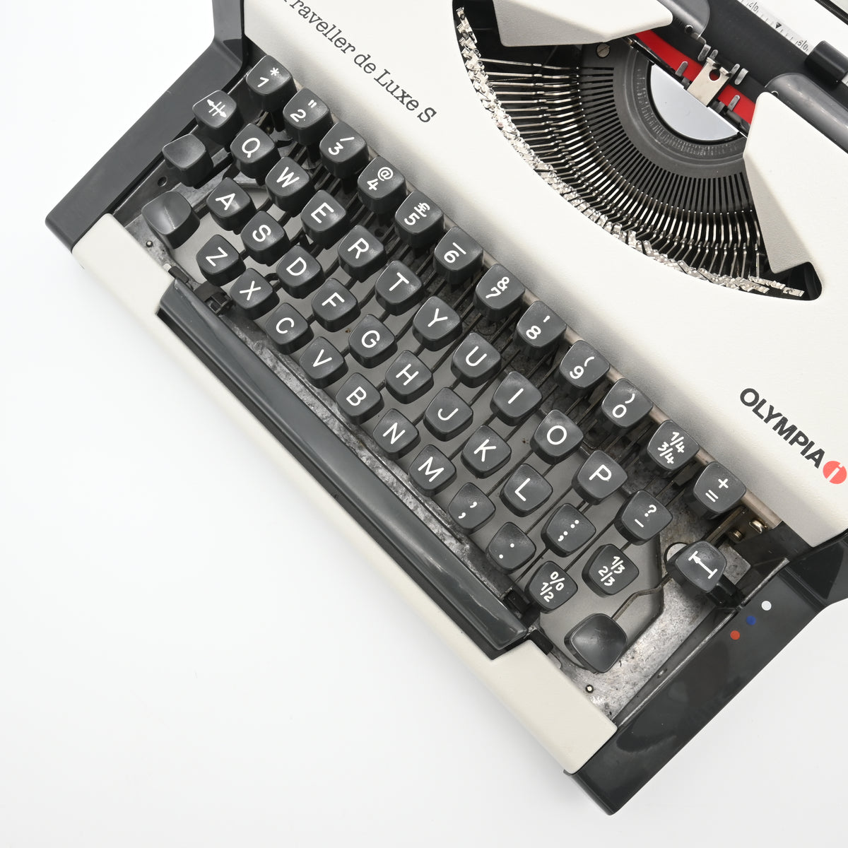 Cursive Olympia Traveller De luxe S Typewriter | New Ribbon | UK ...