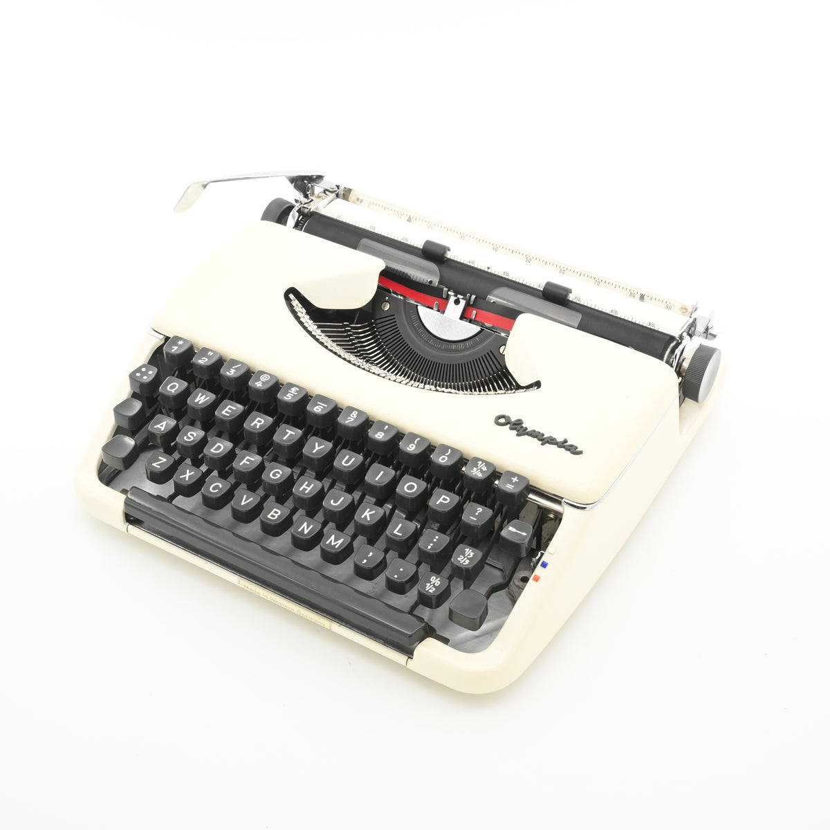 Olympia Splendid SF Typewriter | Light grey | New Ribbon | Portable ...