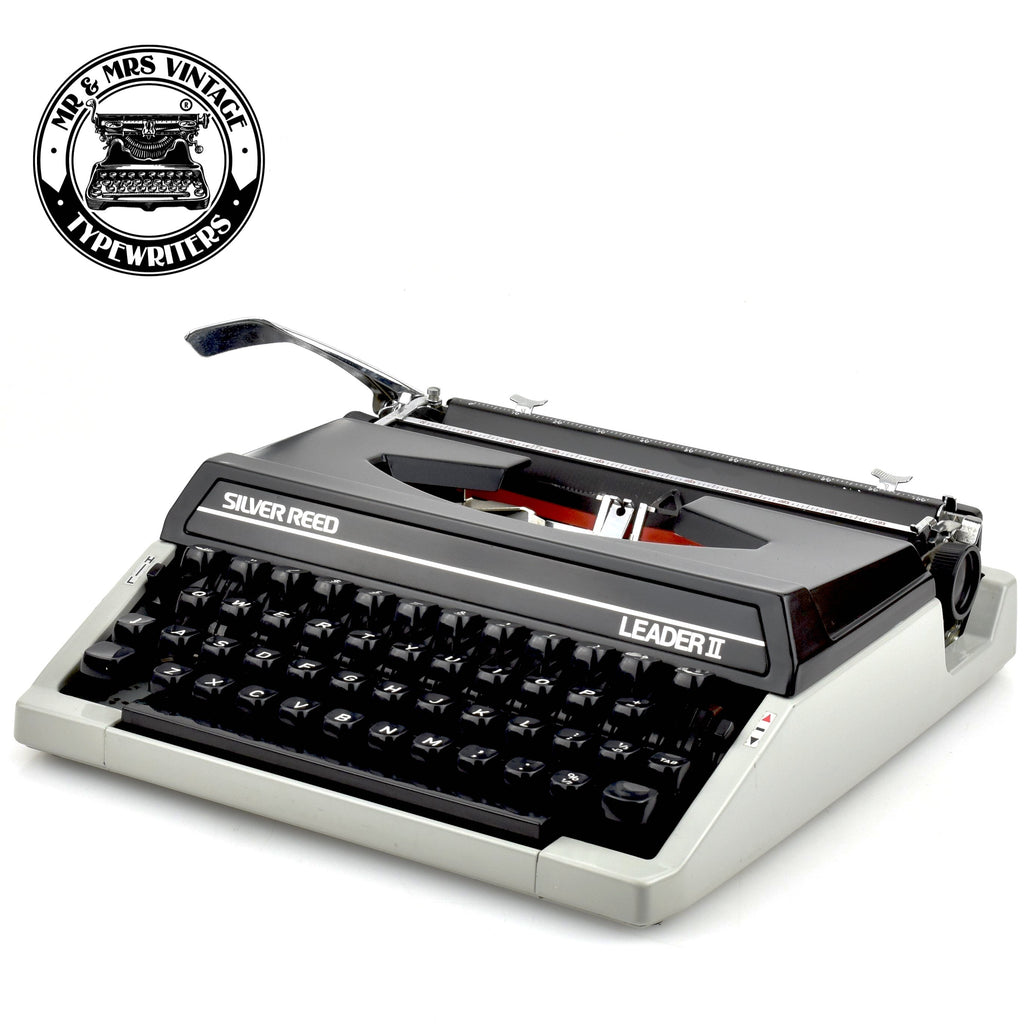 Silver Reed Leader II Typewriter